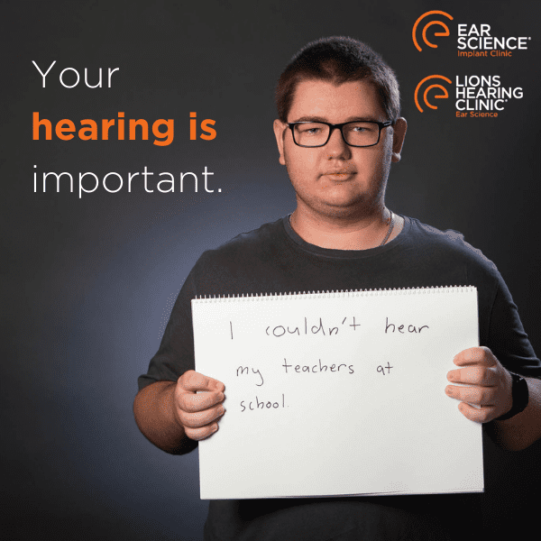 My cochlear implant helped me get into University