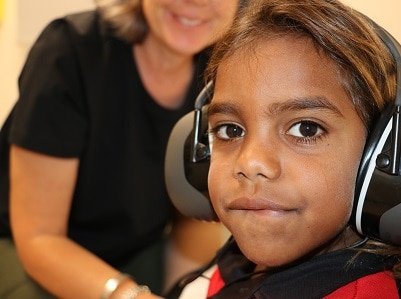 Child Getting Hearing Test