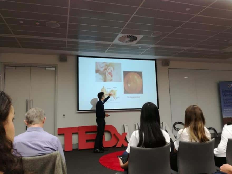 Ear Science Researcher presents at TEDxUWA