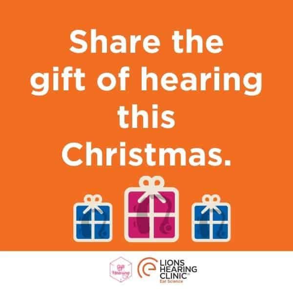 Share the gift of hearing this Christmas.