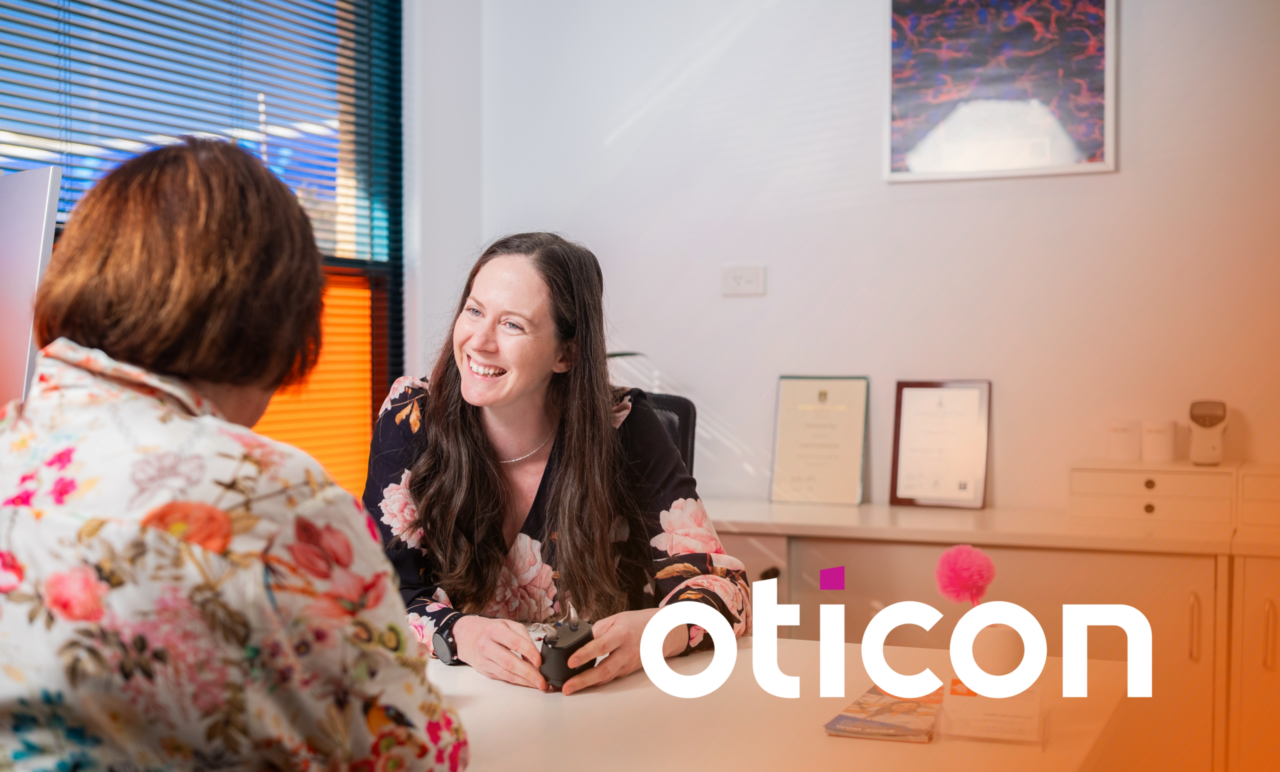 Oticon Landing page banner