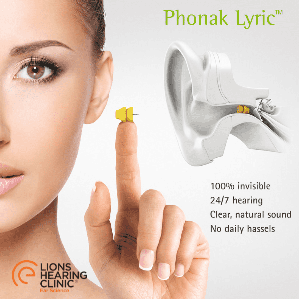 Phonak Lyric Invisible Hearing Aid
