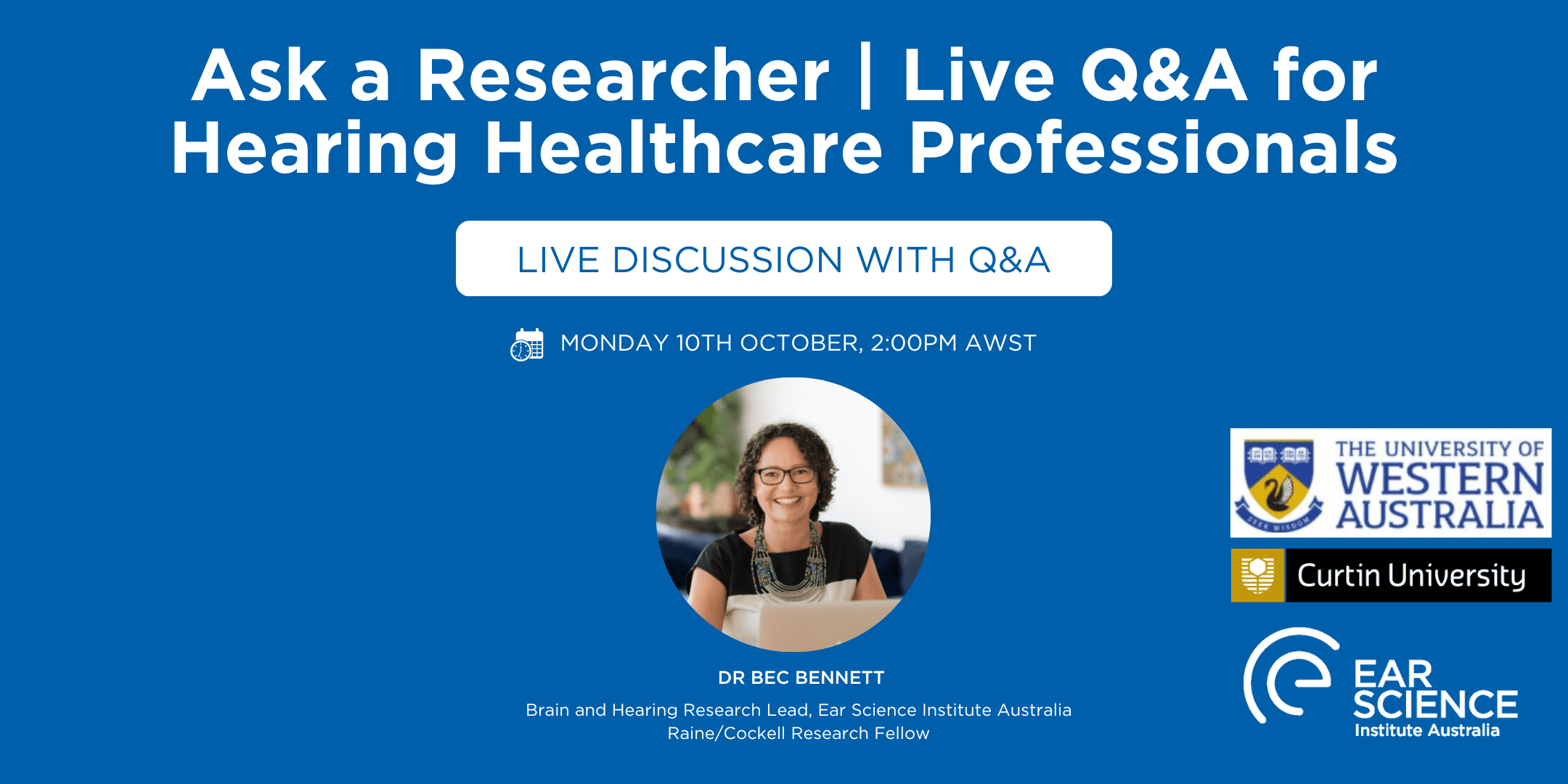 Live Q&A for Hearing Healthcare Professionals