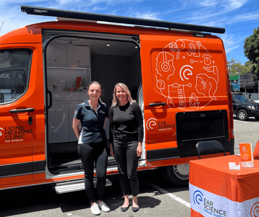 Lions Van Bringing Hearing Screening to People in Need Ear Science